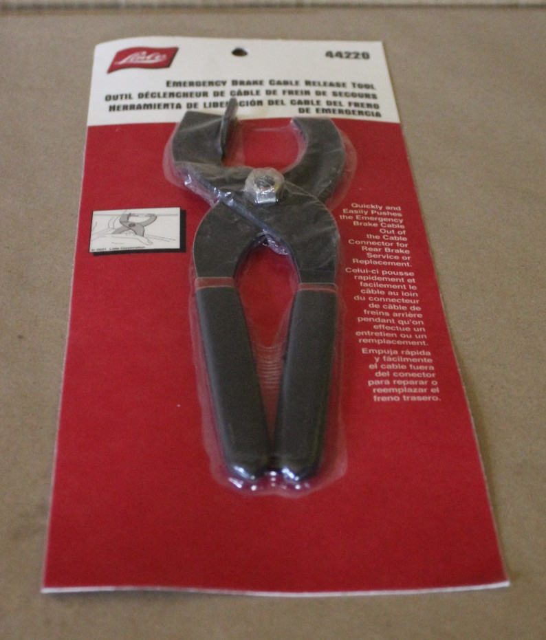 LISLE 44220 EMERGENCY BRAKE CABLE RELEASE TOOL