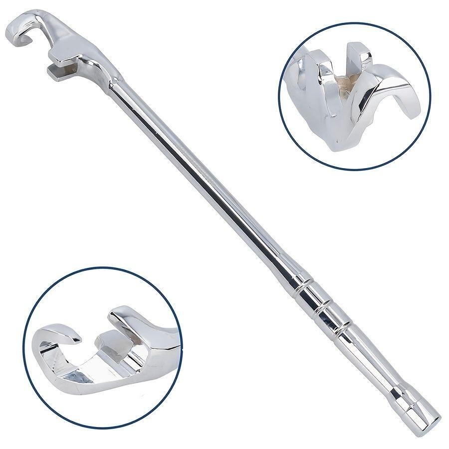 1pcs/2pcs Universal Wrench Extender Adapter, Breaker Bar Pipe, Ergonomic Handle