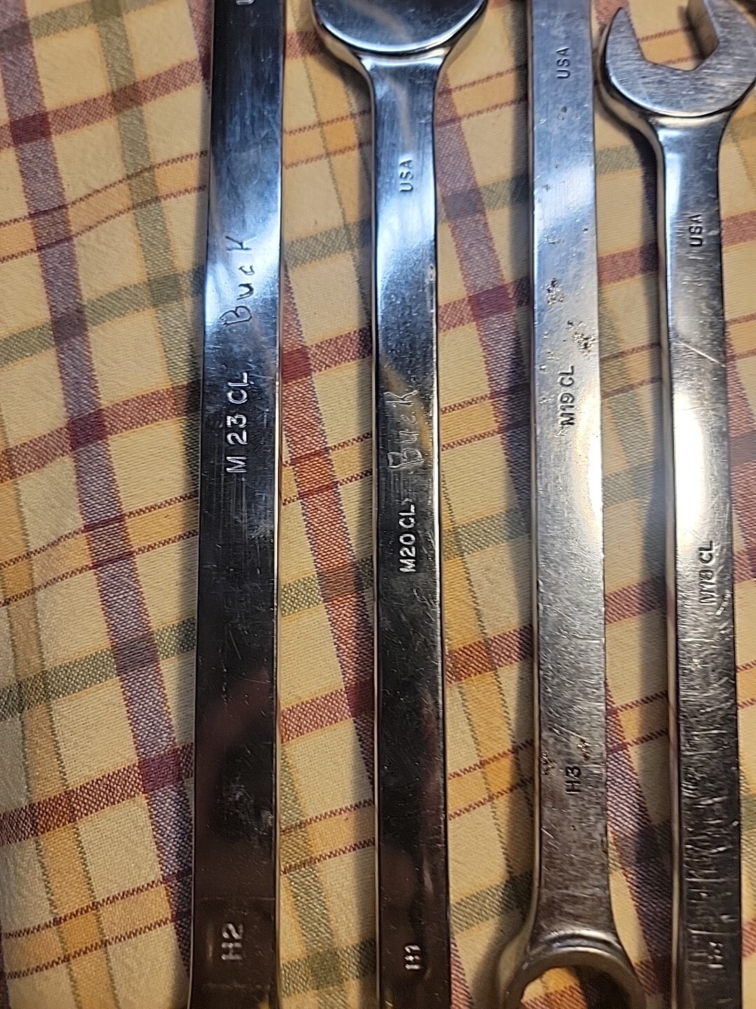 MAC Metric Range From M11CL – M23CL Combination Wrench Set 9 Pieces