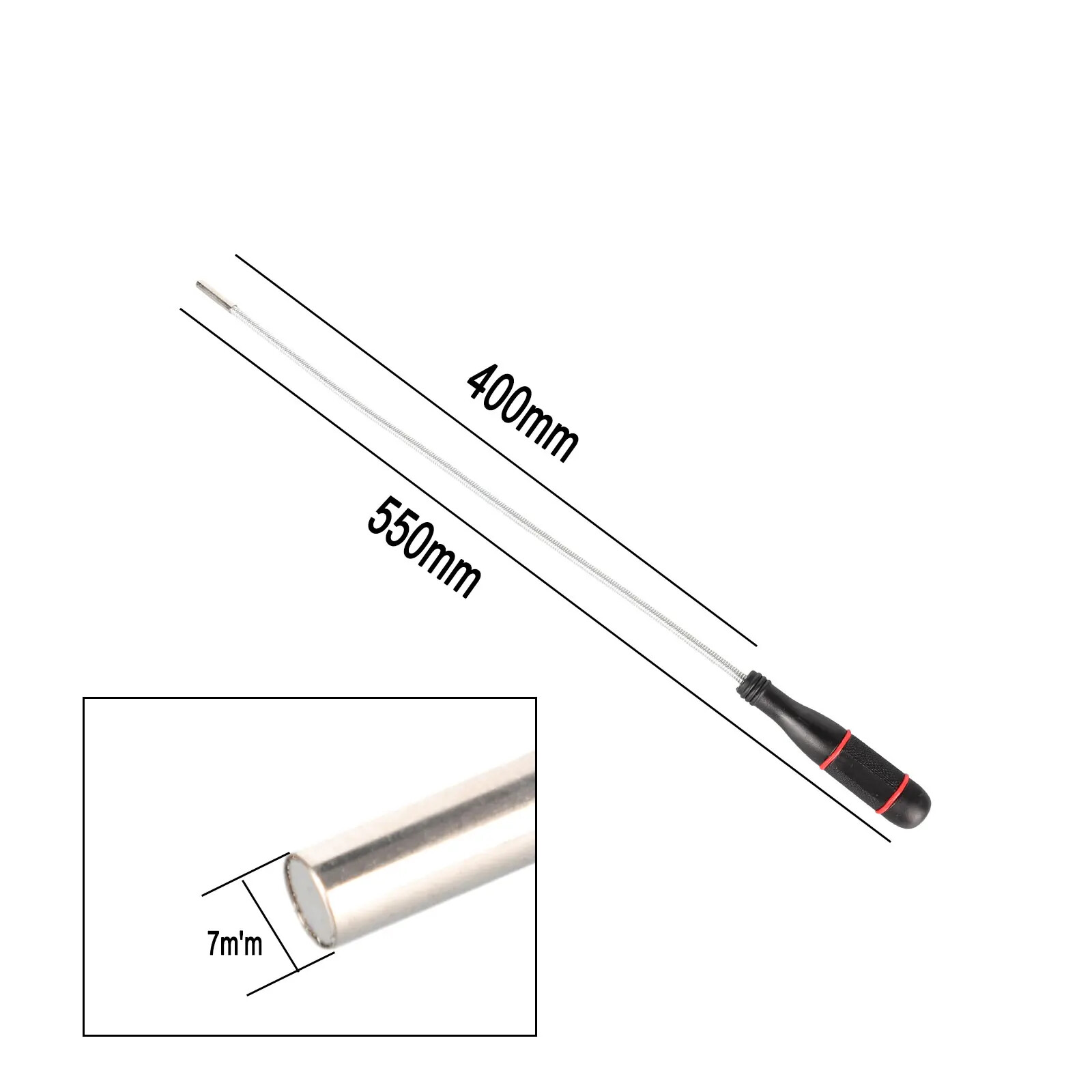 Flexible Magnetic Pickup Automotive Screw Pickup Tool Magnetic Suction Iron Rod