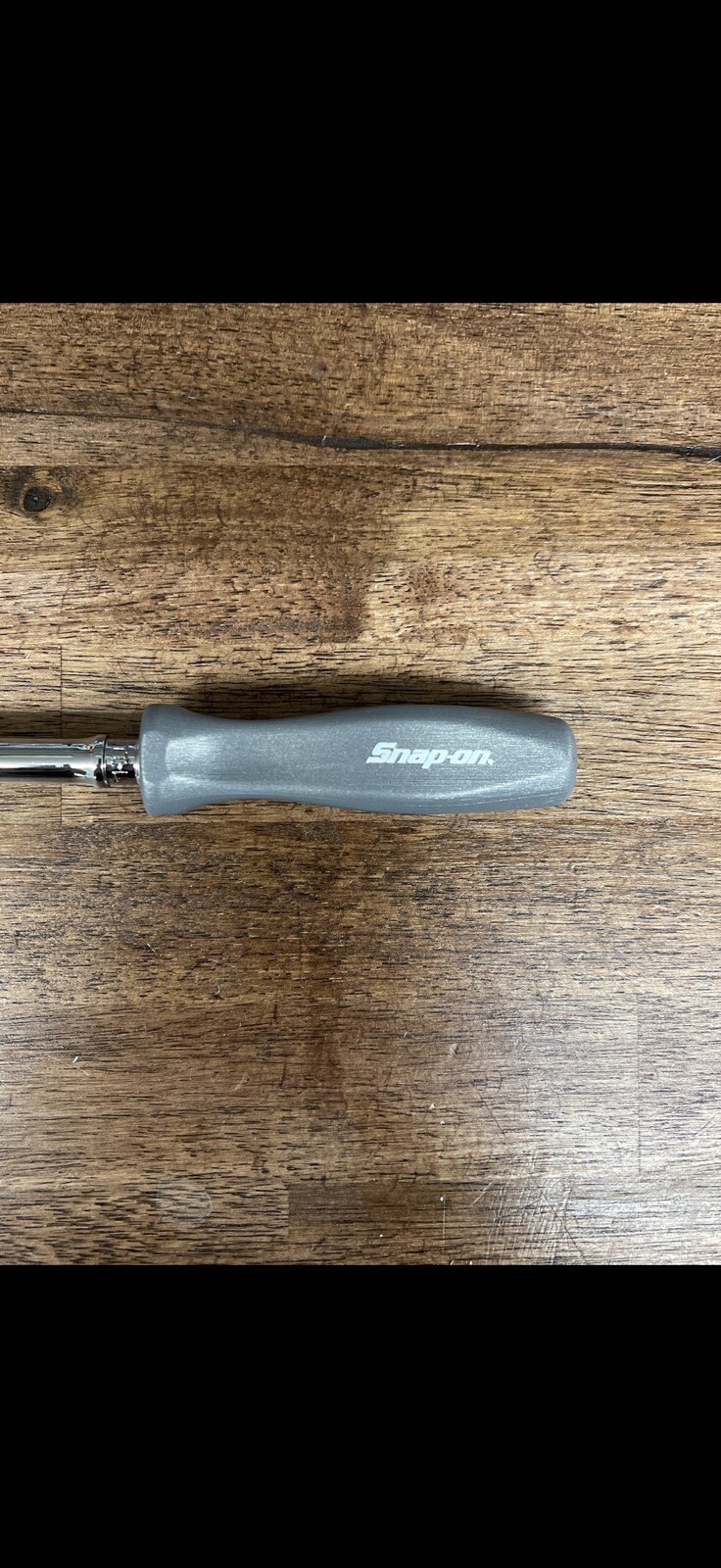 *NEW* Snap On Tools THLLD72DT 1/4” Dark Titanium Hard Grip Long Handle Ratchet