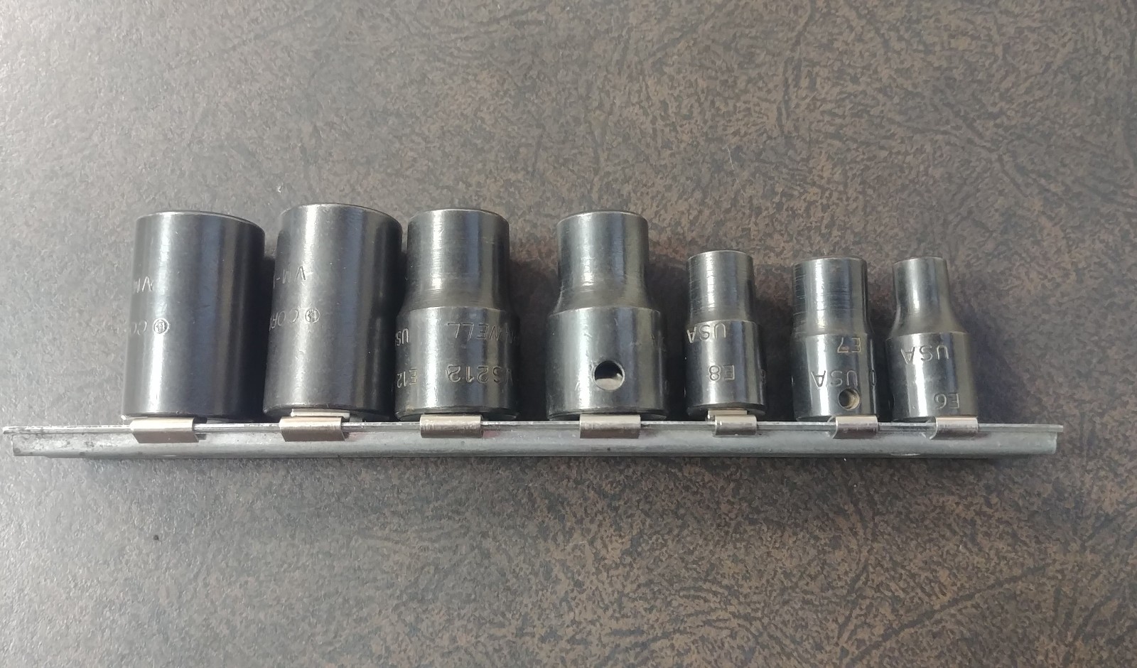 Cornwell Tools 7pc External Torx Star Impact Socket Set E16, 14, 12, 10, 8, 7, 6