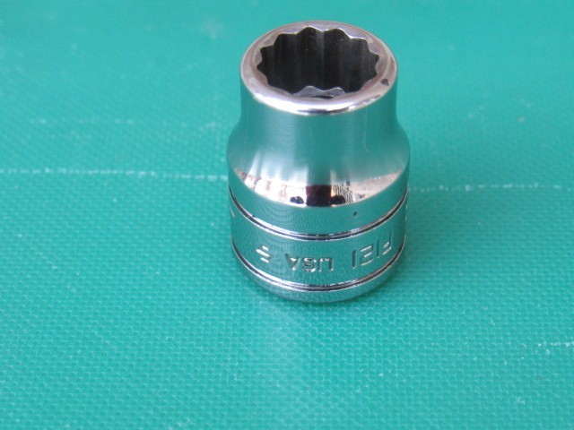SNAP ON 3/8″ F121 3/8″ DRIVE 12 POINT SAE SHALLOW SOCKET F 121 NEW LOGO 3/8