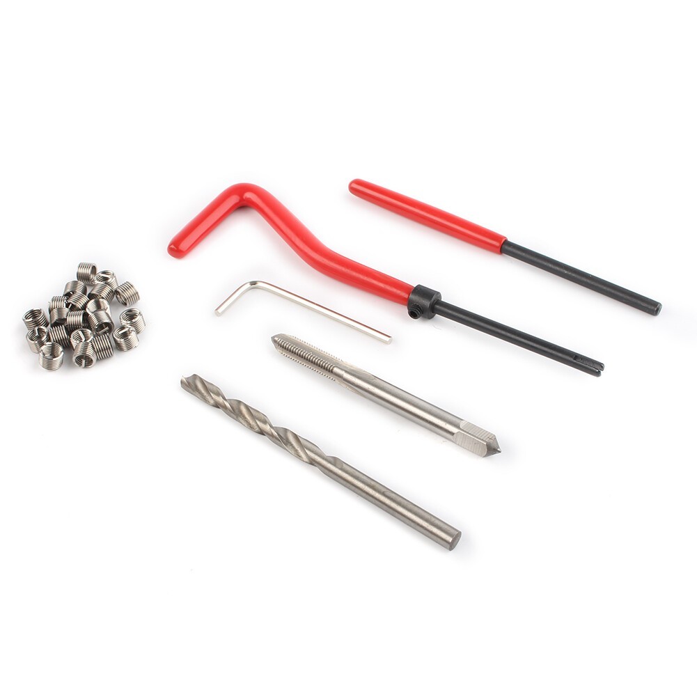 Metric Thread Repair Insert Kit M5 M6 M8 M10 M12 M14 Helicoil Car Pro Coil Tool