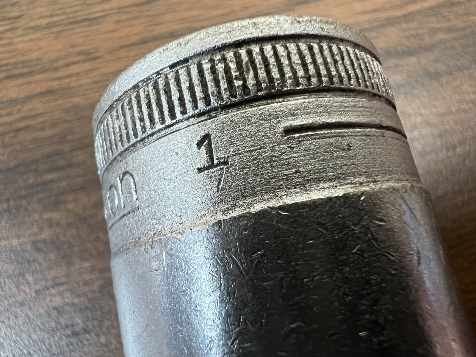 VTG Snap-on Tools SW320-1/2 – 1/2″ Drive 12-Point 1” SAE Socket USA