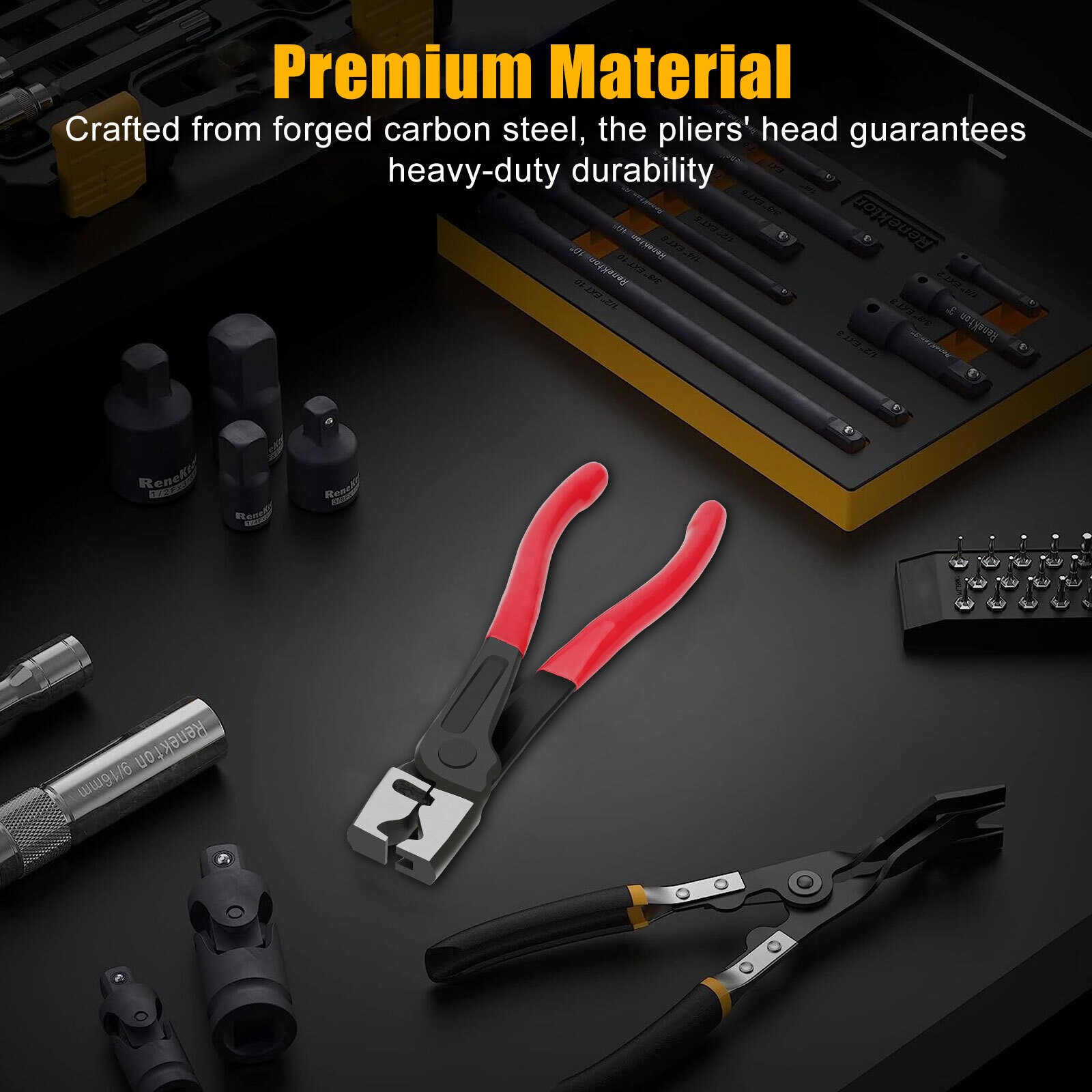 Hose Clamp Plier Clic & Clic-R Type Practical Collar Pliers CV Boot Clamp Tool