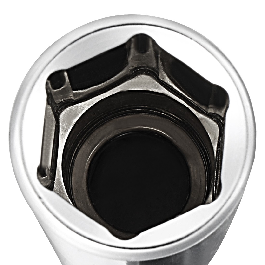 2Pcs 1/4″ Drive 8mm Cr-V 50mm Length 6-Point Deep Socket Impact Socket