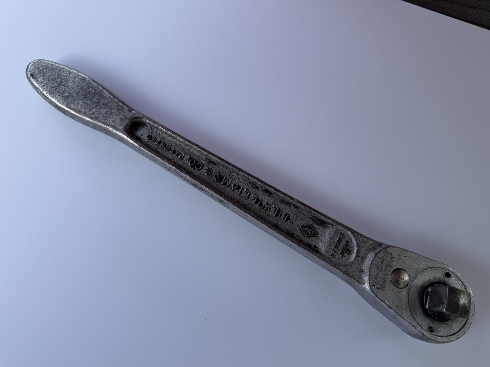 Vintage J.H. Williams & Co. S-51 SuperRatchet 1/2″ Drive Ratchet Nice!