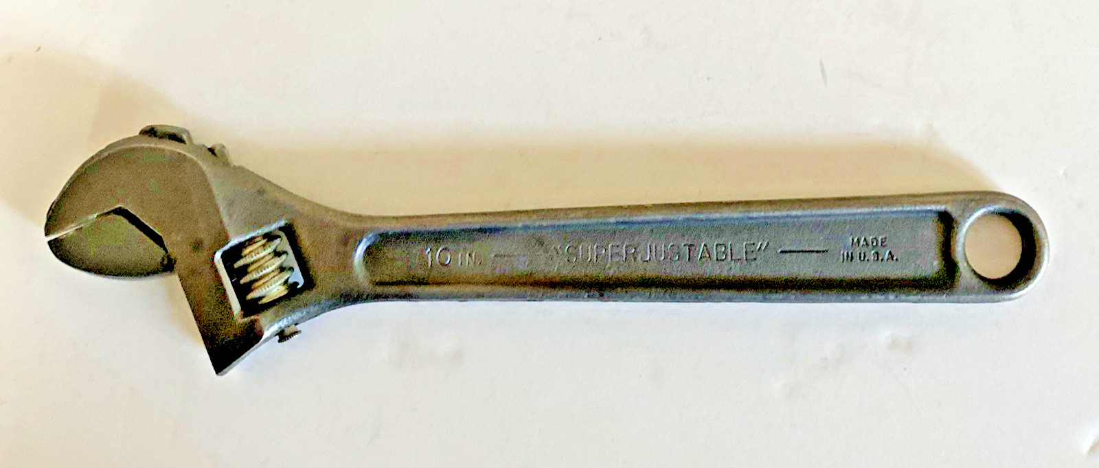 JH WILLIAMS SUPERJUSTABLE 10” LOCKING Adjustable WRENCH ABL-10 USA