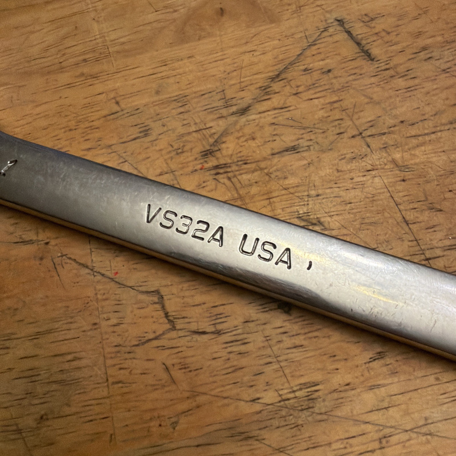 Snap-On Tools USA VS32 1″ SAE Chrome Four-Way Angle Head Open-End Wrench Used