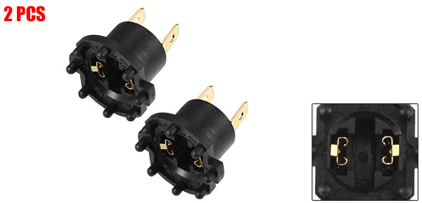 Plastic 1.34″x1.34″x1.50″(L*W*H) Light Socket Two Custom for Mazda 3 2004-2009