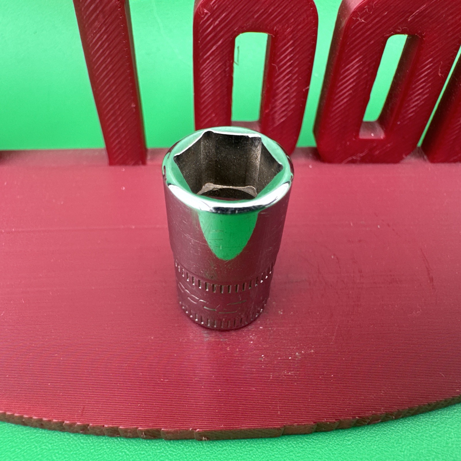 Snap On TMM9 1/4″ Drive 6-Point Metric 9mm Shallow Chrome Socket 1