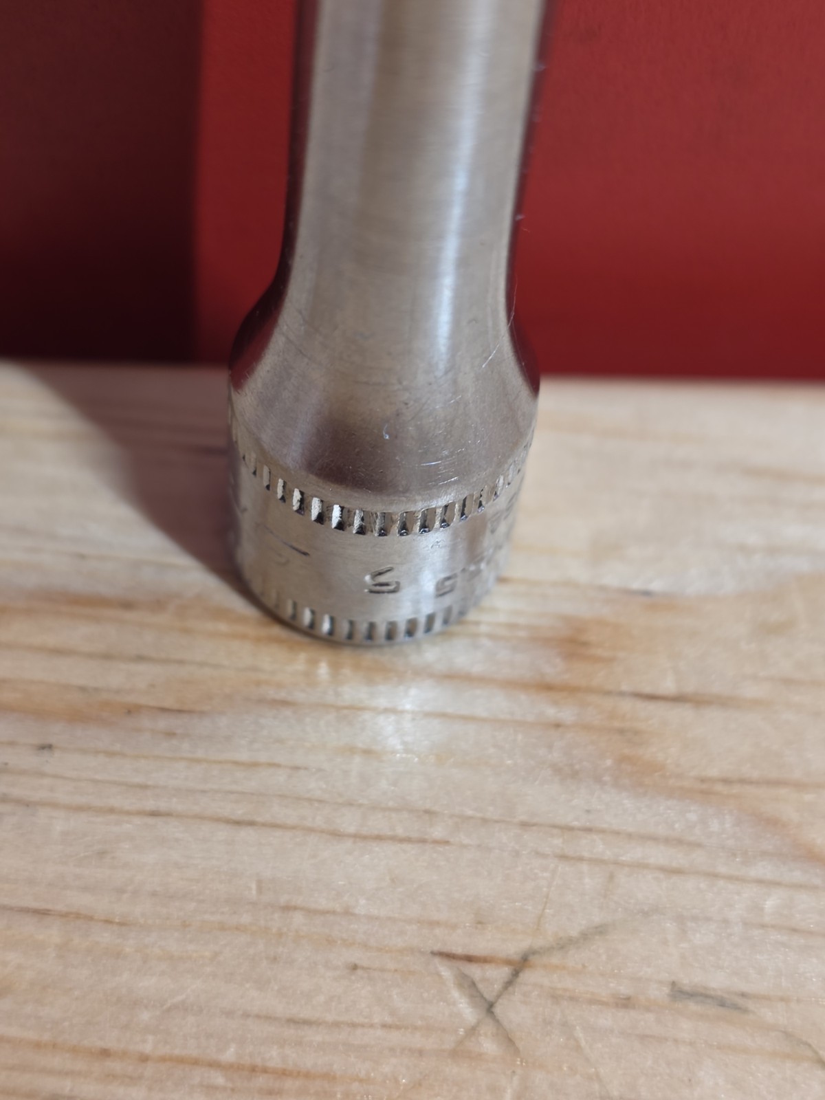 Snap-on Tools STMM5.5 5.5mm 1/4″ Drive Metric 6-Point Deep Chrome Socket USA