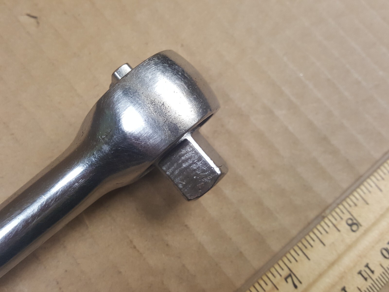Husky CS 43 1/2 Inch Drive Ratchet 10 Inches Long Made In USA Pre-Owned