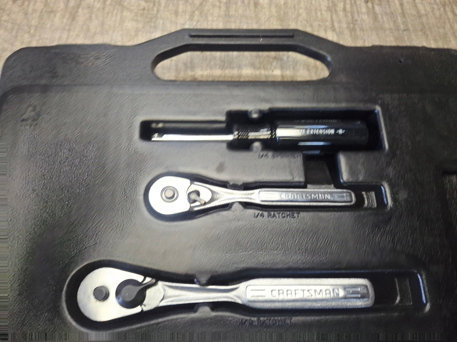 🇺🇸 Sears Craftsman USA 33285 Mechanic Service Socket Tool Set w/ Ratchets
