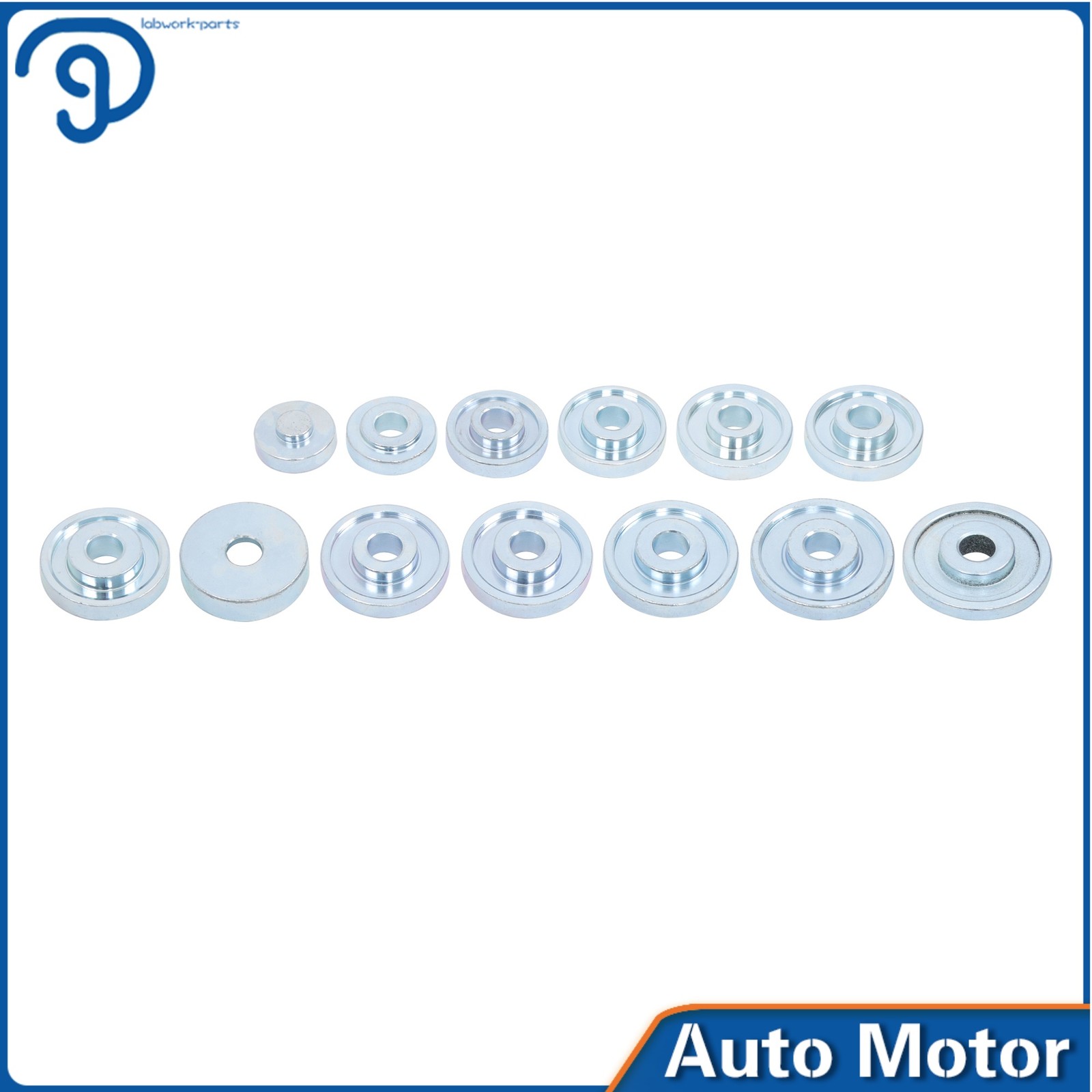 31Pcs Front Wheel Drive Hub Bearing Puller Remover Install Removal Tool Kit Set