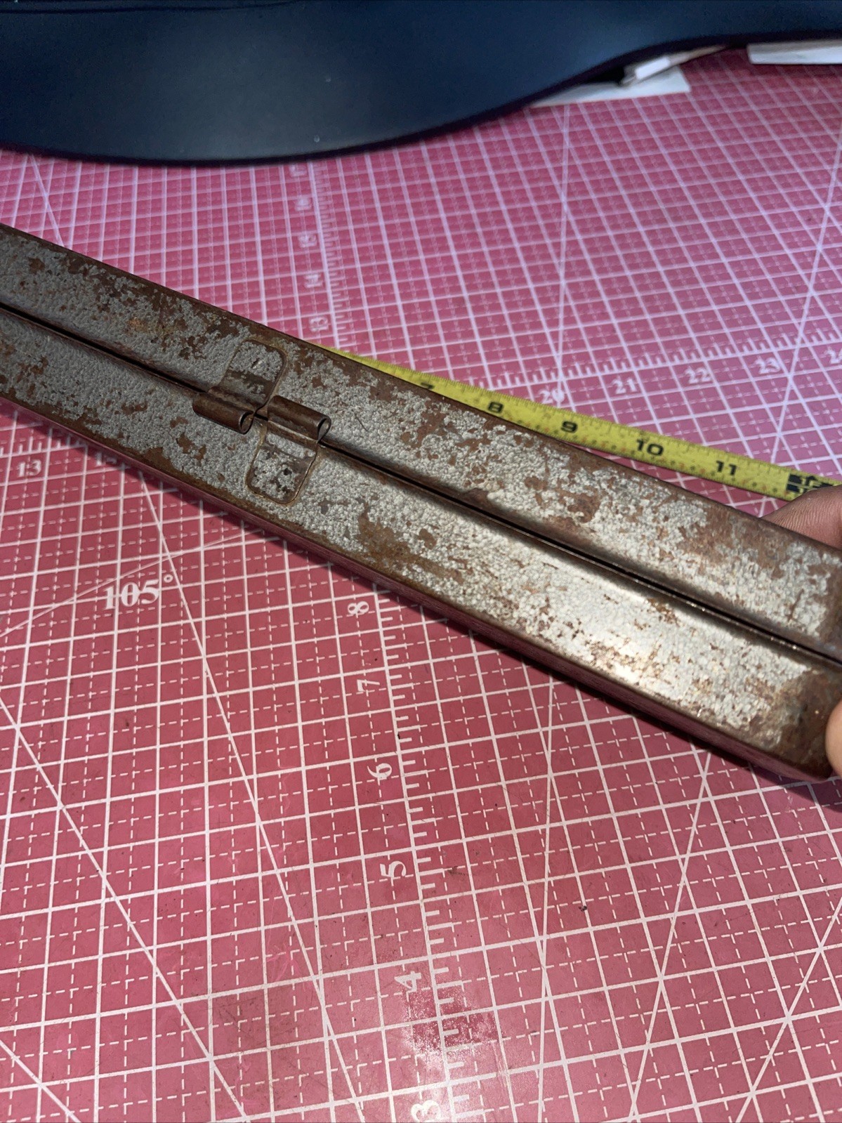 Vintage Sears Craftsman USA V Series 3/8 Drive Metal Case Only