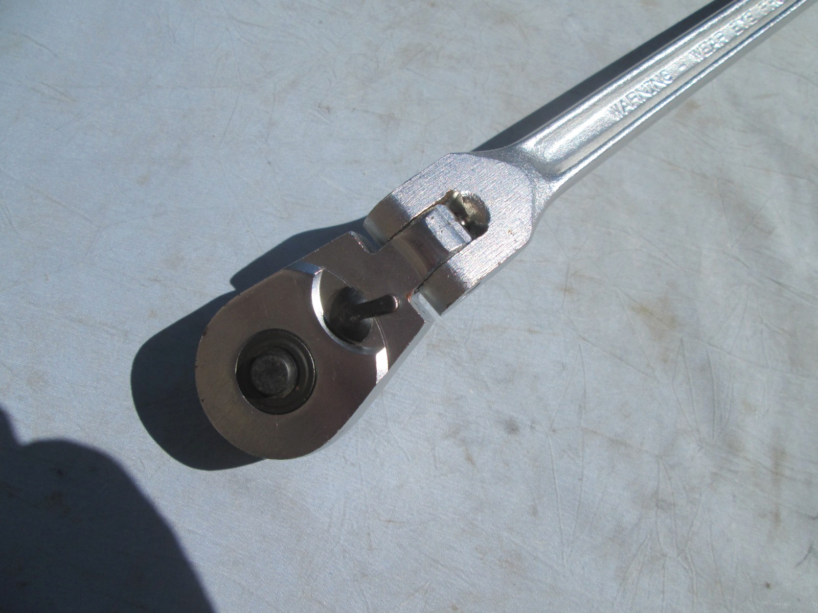 Vtg. SEARS Craftsman Flex Head 1/2″ Drive Ratchet 44816 VVK series Minty Nice