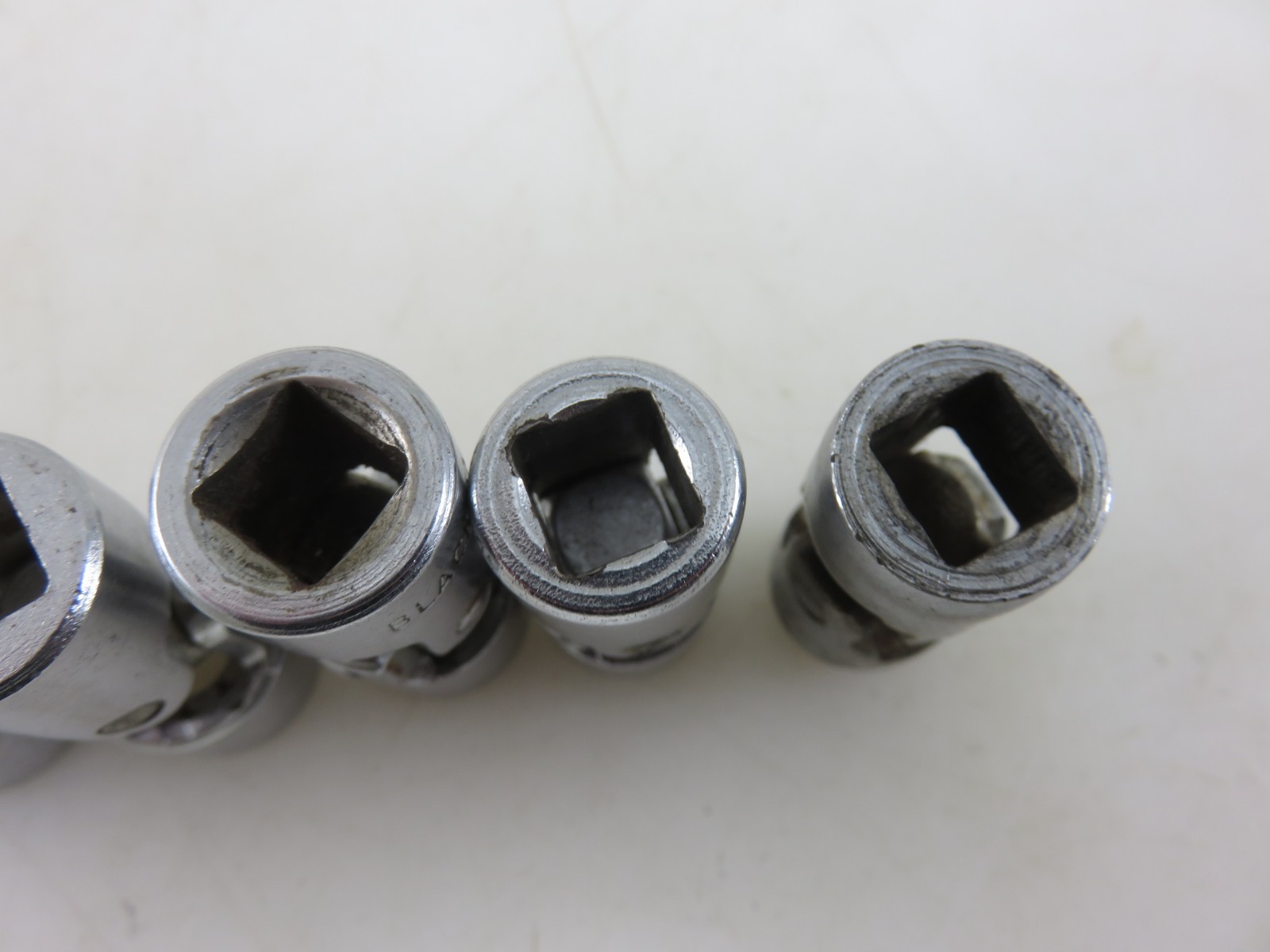 Wright Proto Others Etc. Swivel Flex Joint Socket Set 6pc 12pt 3/8″-11/16″ Set