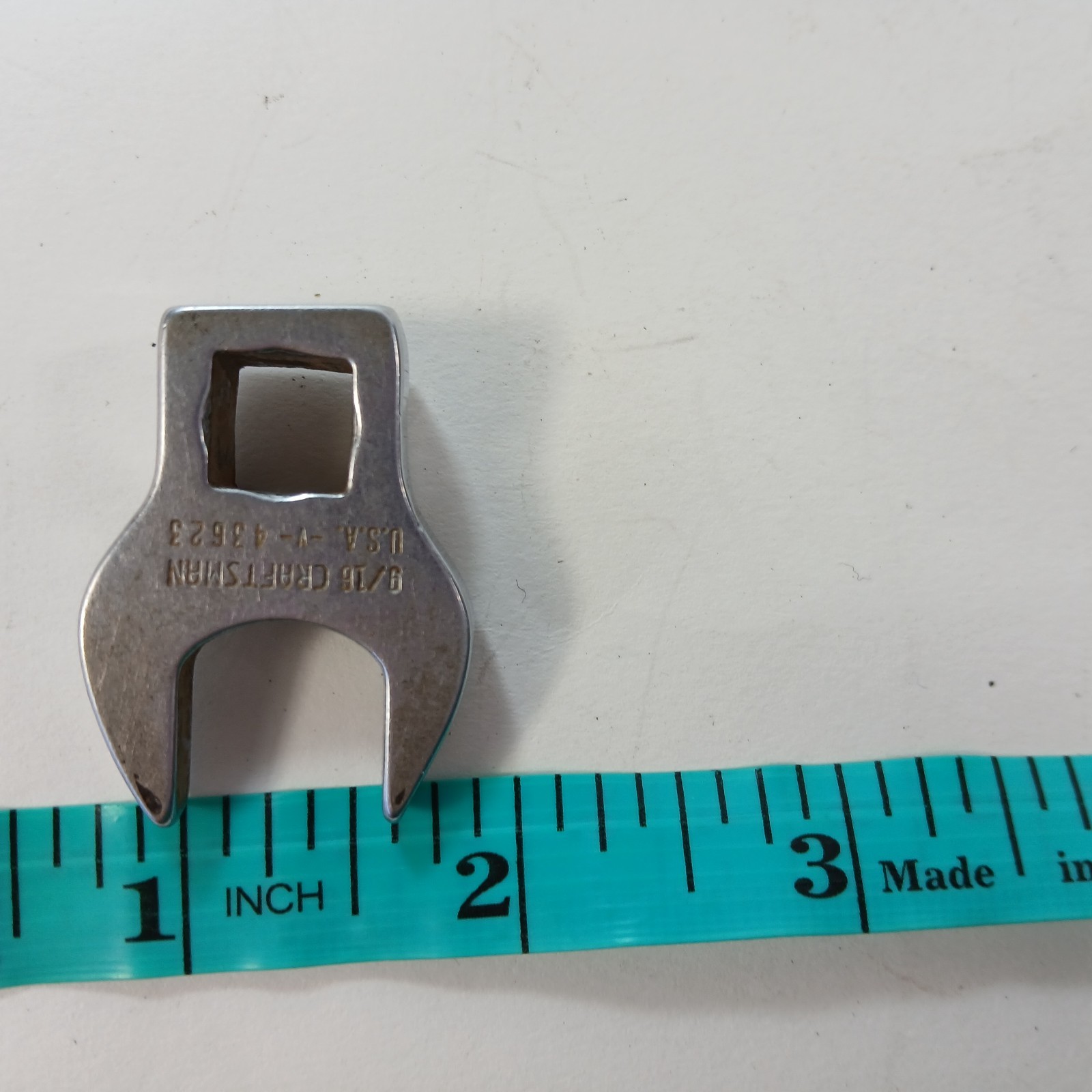 Craftsman Crowfoot Wrench 9/16″ 43623 3/8″ Drive Series -V- USA