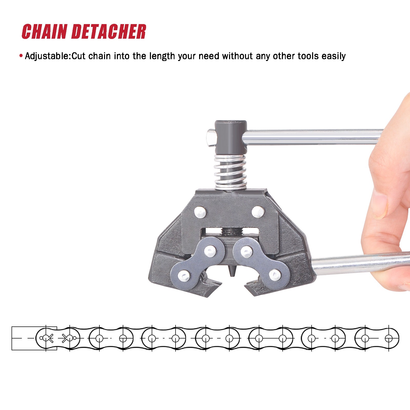 Motorcycle Bicycle AVT Chain Separator Circuit Breaker Chain Replacement Tool