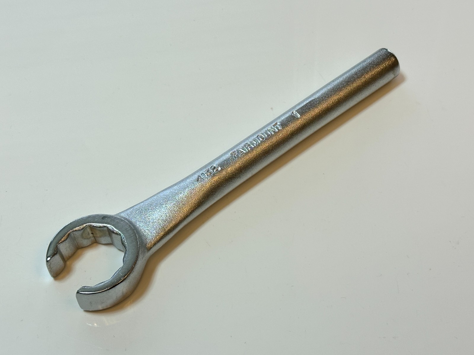 Fairmount Tools USA 4132 1″ SAE Single Flare Nut Line Wrench, 12 Point, NOS NEW