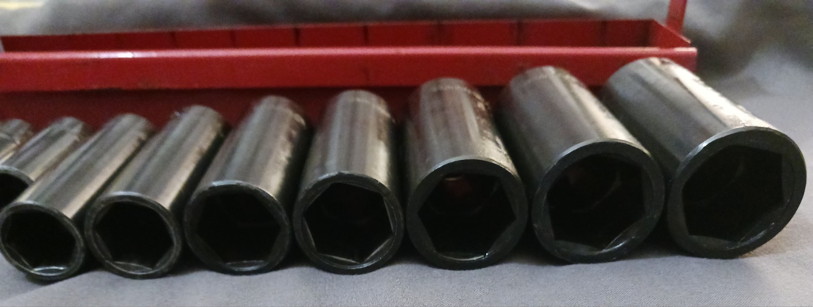 VTG Matco Tools 10pc 3/8″ Drive SAE Deep Impact Socket Set 5/16-7/8″ 6-Point USA