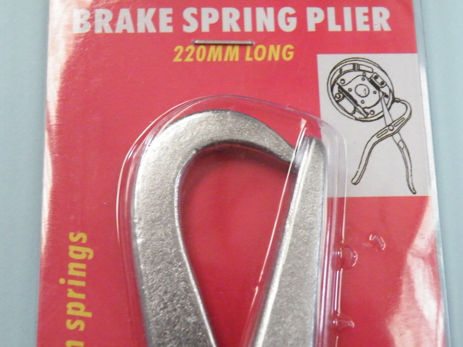 Brake Spring Removal & replacement Pliers for drum brake Car 220mm 4398 252g 418