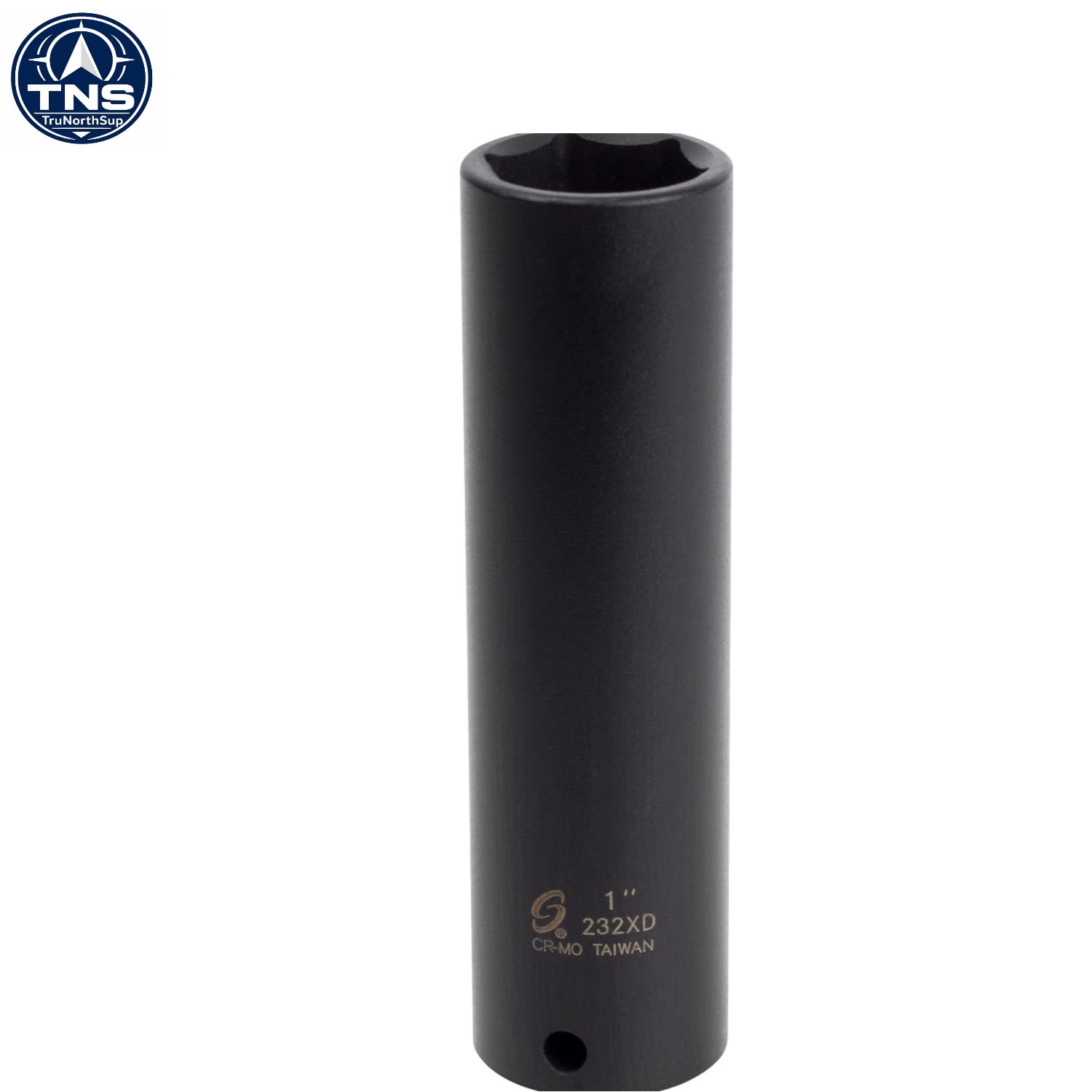 1/2-Inch Drive Extra Deep Impact Socket – 1 Inch CR-MO Socket for Professionals