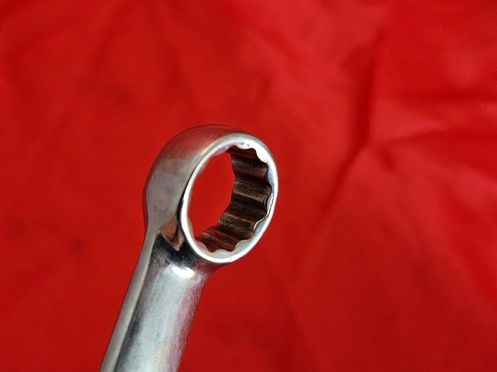 Snap-on OEX180 9/16″ 12 Point Short Combination Wrench Open Box End USA SAE M1