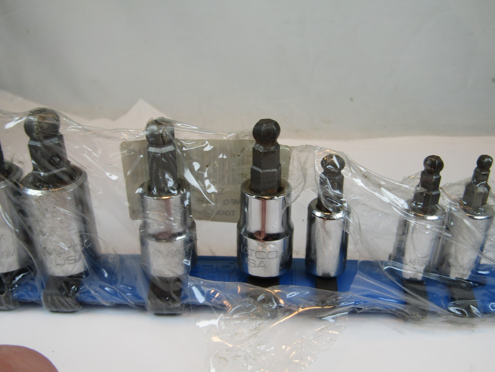 7pc Matco Ball Hex Driver Set – 3/8″ + 1/4″ drive Metric 4mm – 10mm