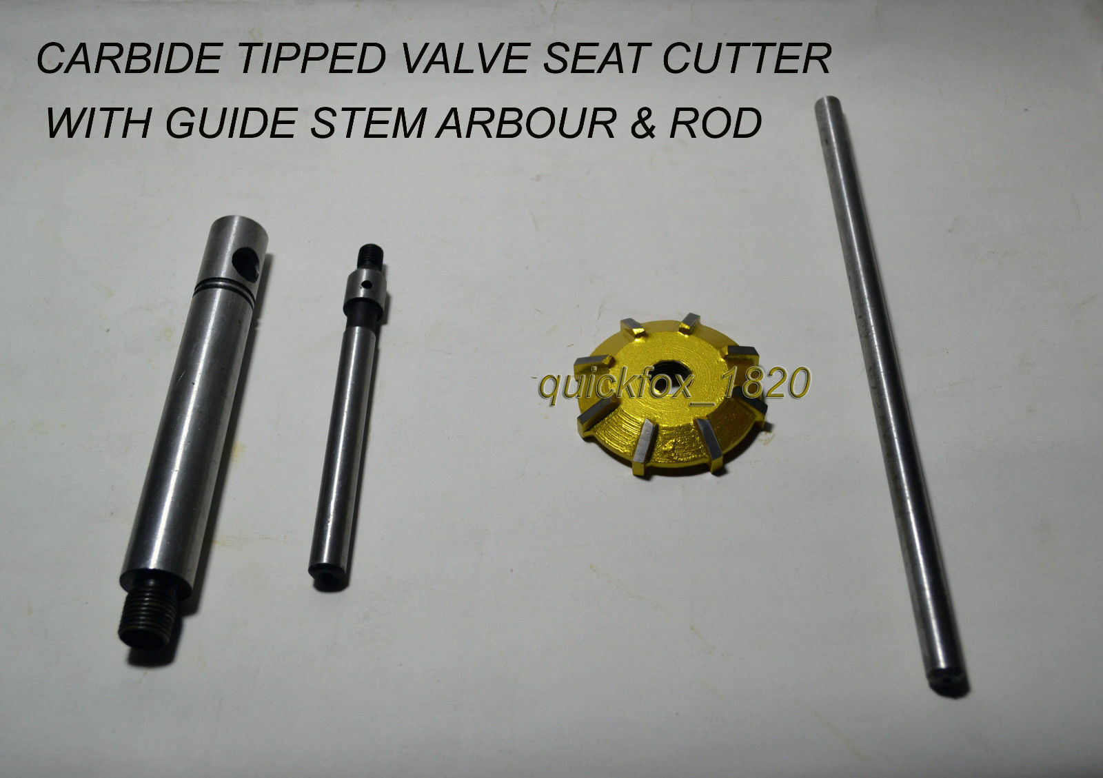 SHOVEL HEAD HARLEY DAVIDSON VALVE SEAT CUTTER KIT CARBIDE TIPPED EXPRESS SHIPP