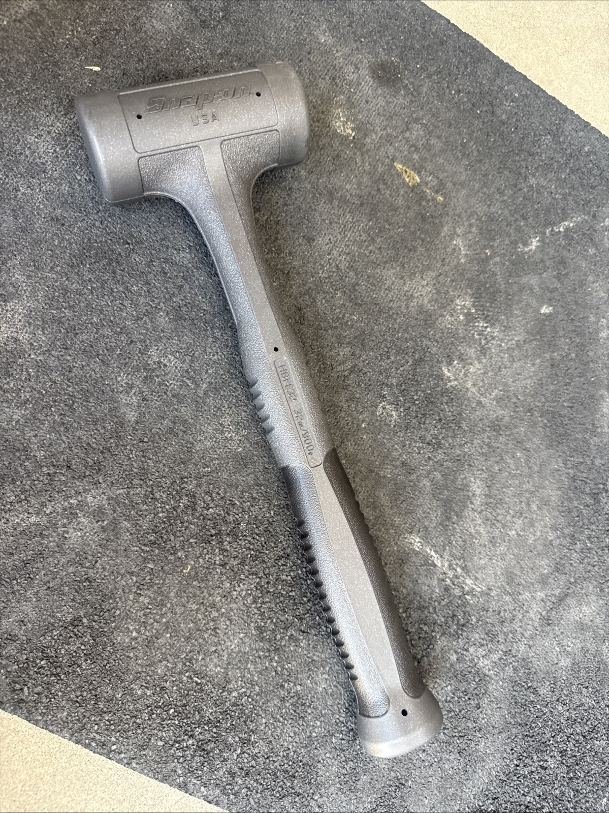 For Snap-on Tools DARK TITANIUM GRIP 32oz Soft Face Dead Blow Hammer HBFE32DT