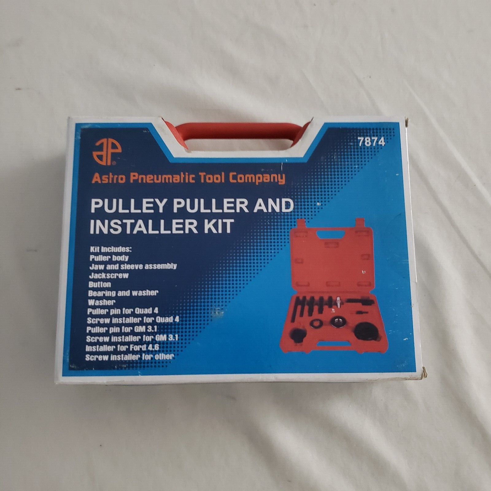 Astro Pneumatic Pulley Puller & Installer Kit #7874 NEW NIB