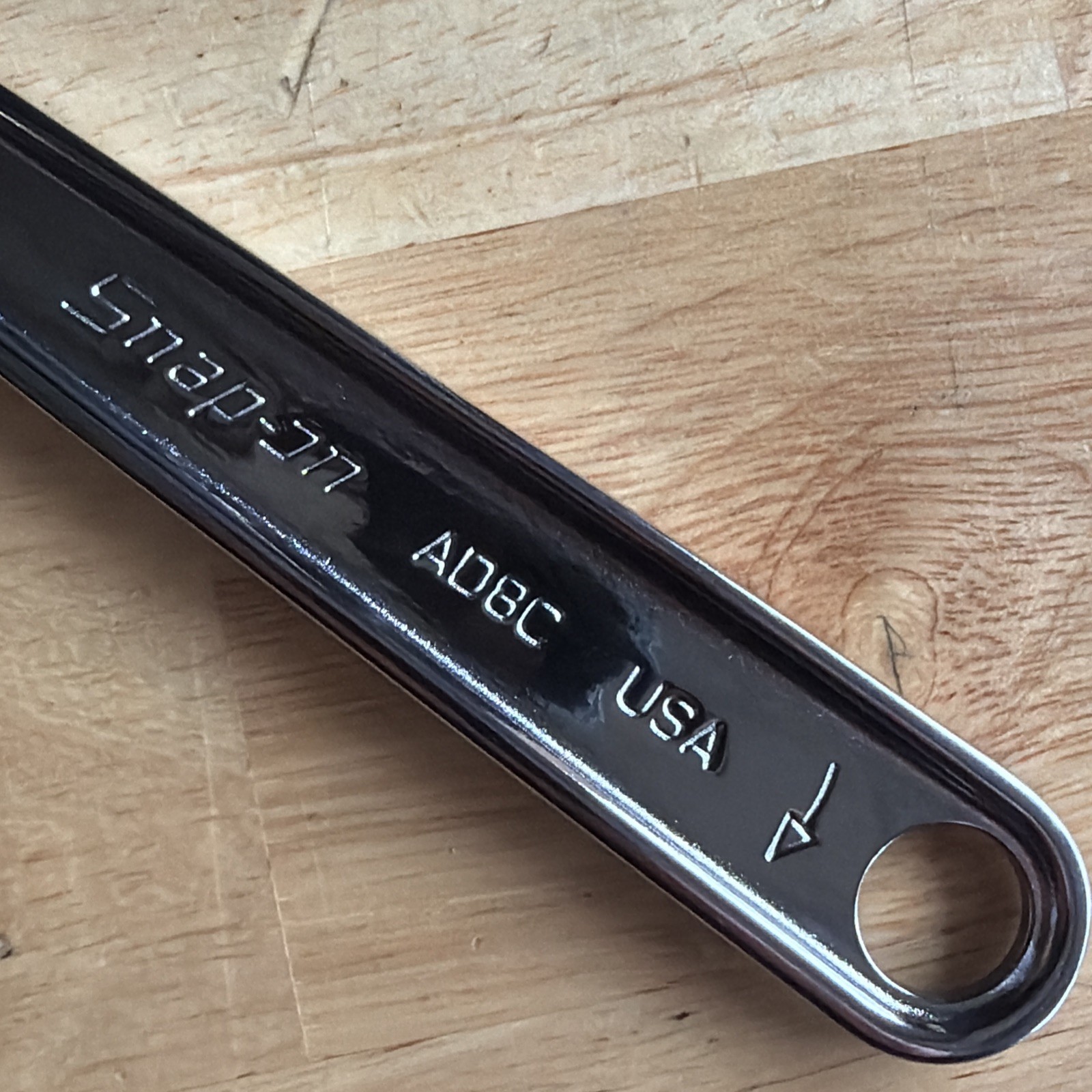 Snap On Tools 8″ Long Adjustable Wrench 200mm AD8C USA NEW with 2025 Date Code