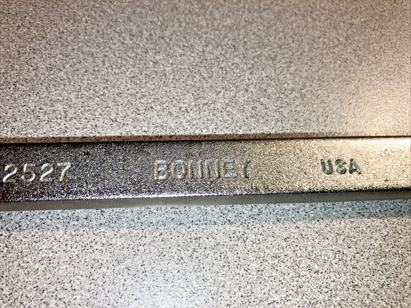 Bonney Tools ME2527 25mm x 27mm Open End Wrench Made In USA Vintage