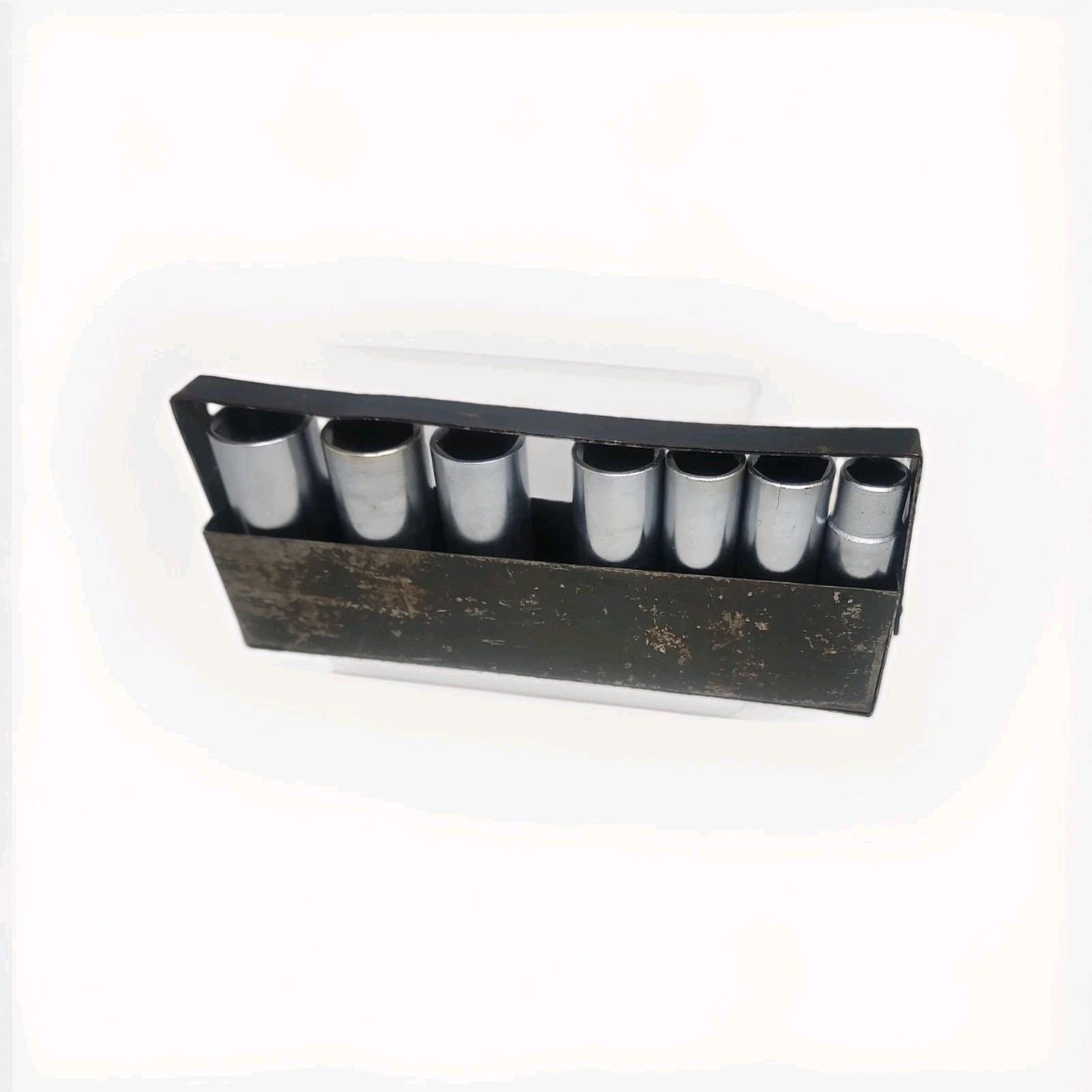 Vtg Wright Tool Deep Well Seoket Set 6pt 3/8″dr 15/16″ – 1-2″ No 9/16″ Socket