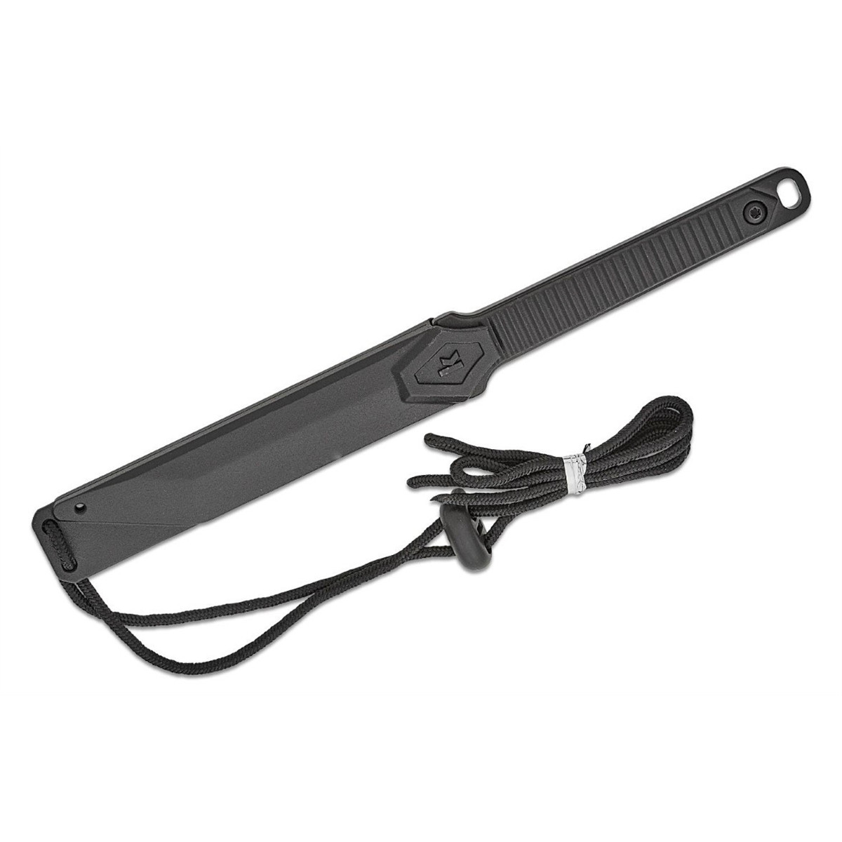 Kershaw Dune American Tanto Fixed Blade Neck Knife with Nylon Sheath – Black