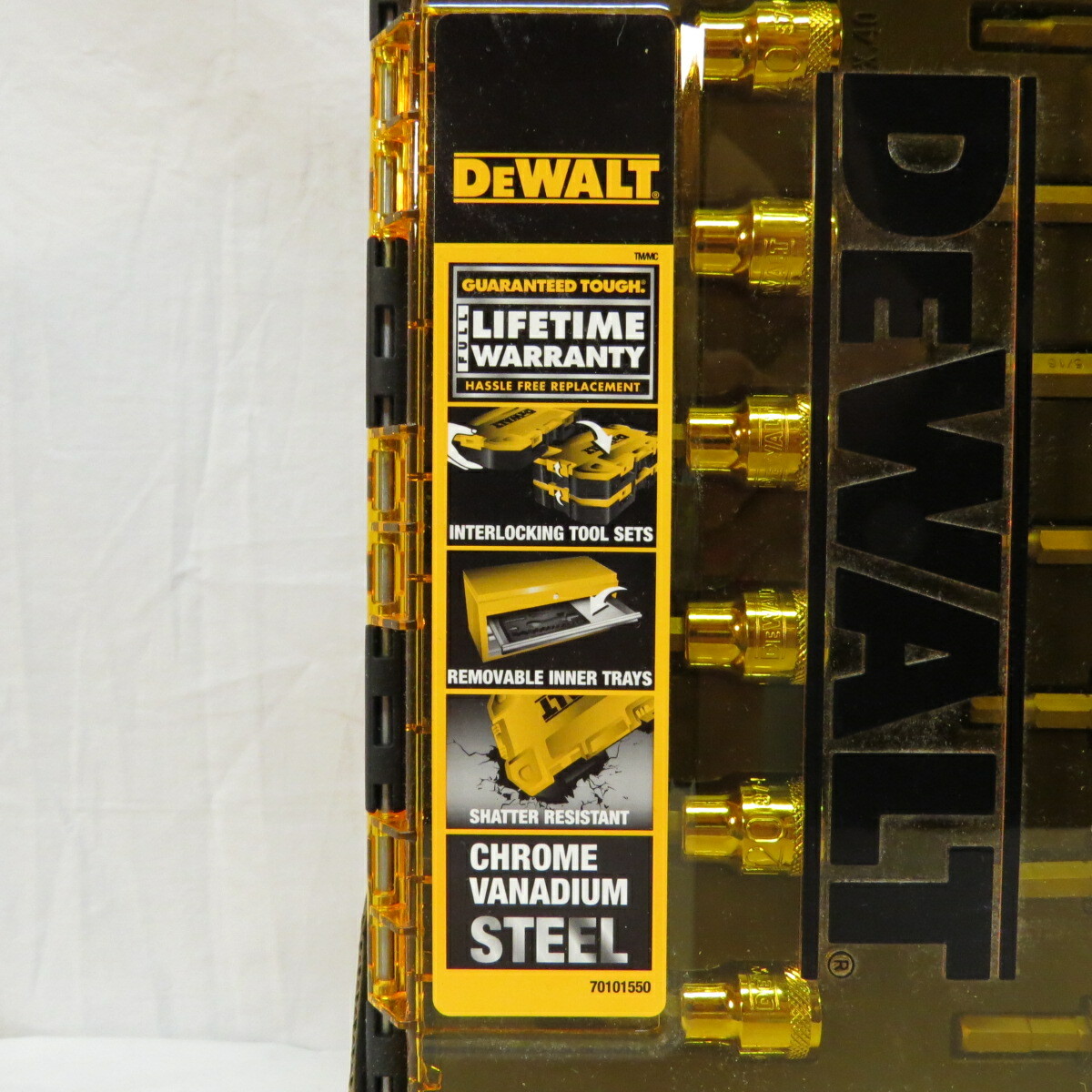 DeWalt 3/8″ Drive Bit Socket Set Tough Box 17 pieces