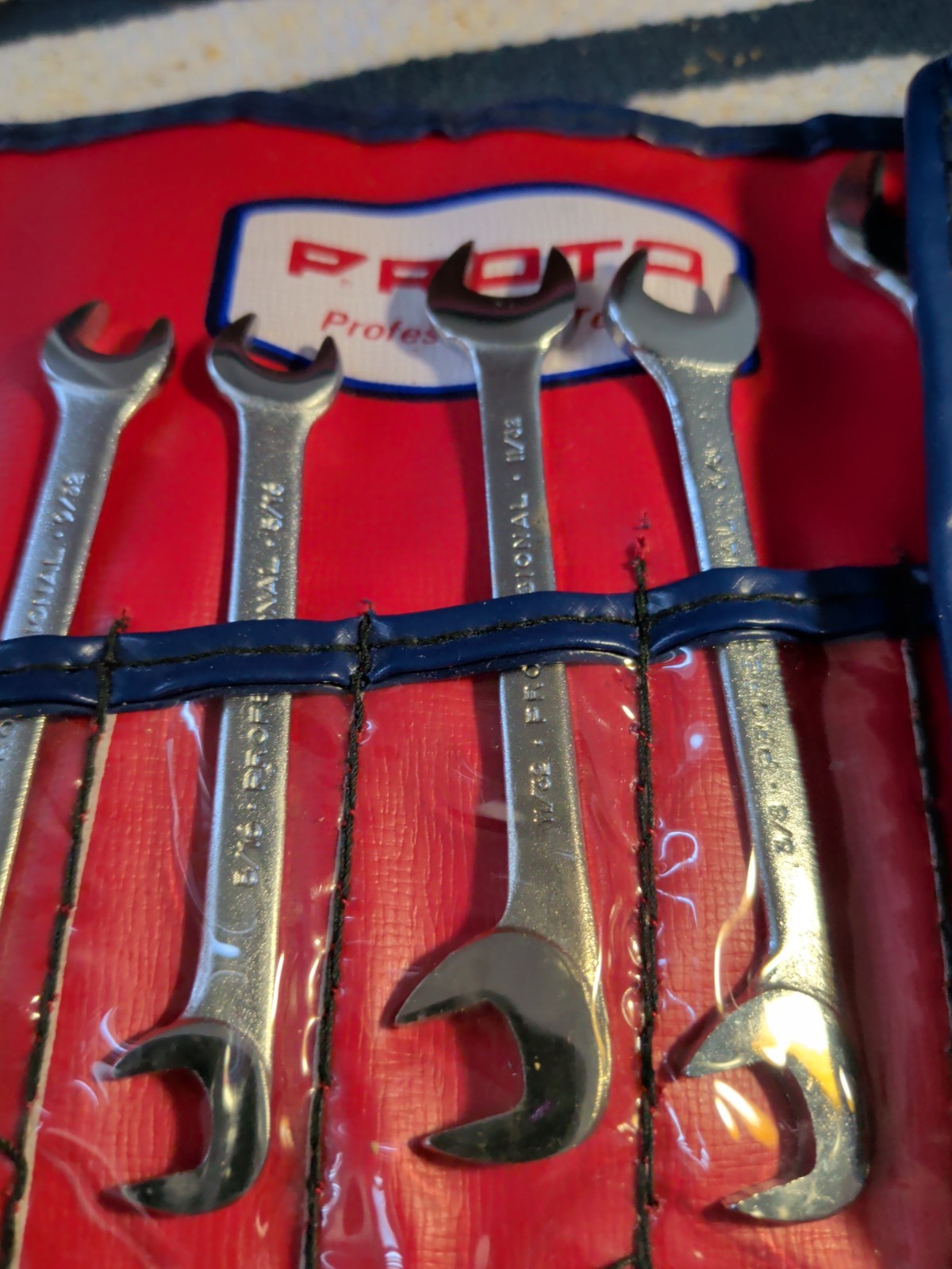 Proto Professional 9 Piece Open End Ignition Wrench Set 7/32″ – 1/2″