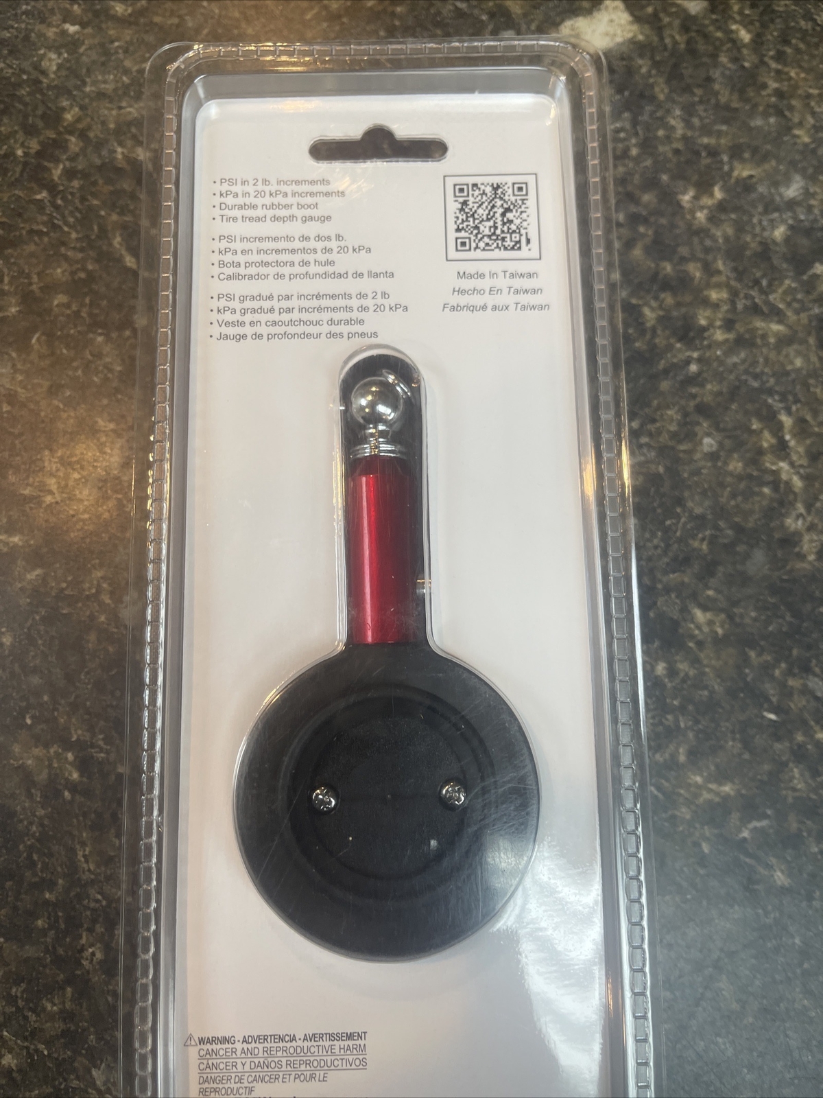 Milton S-934 Dial Tire Gauge, 0-120 PSI – 2 lb increments New Sealed