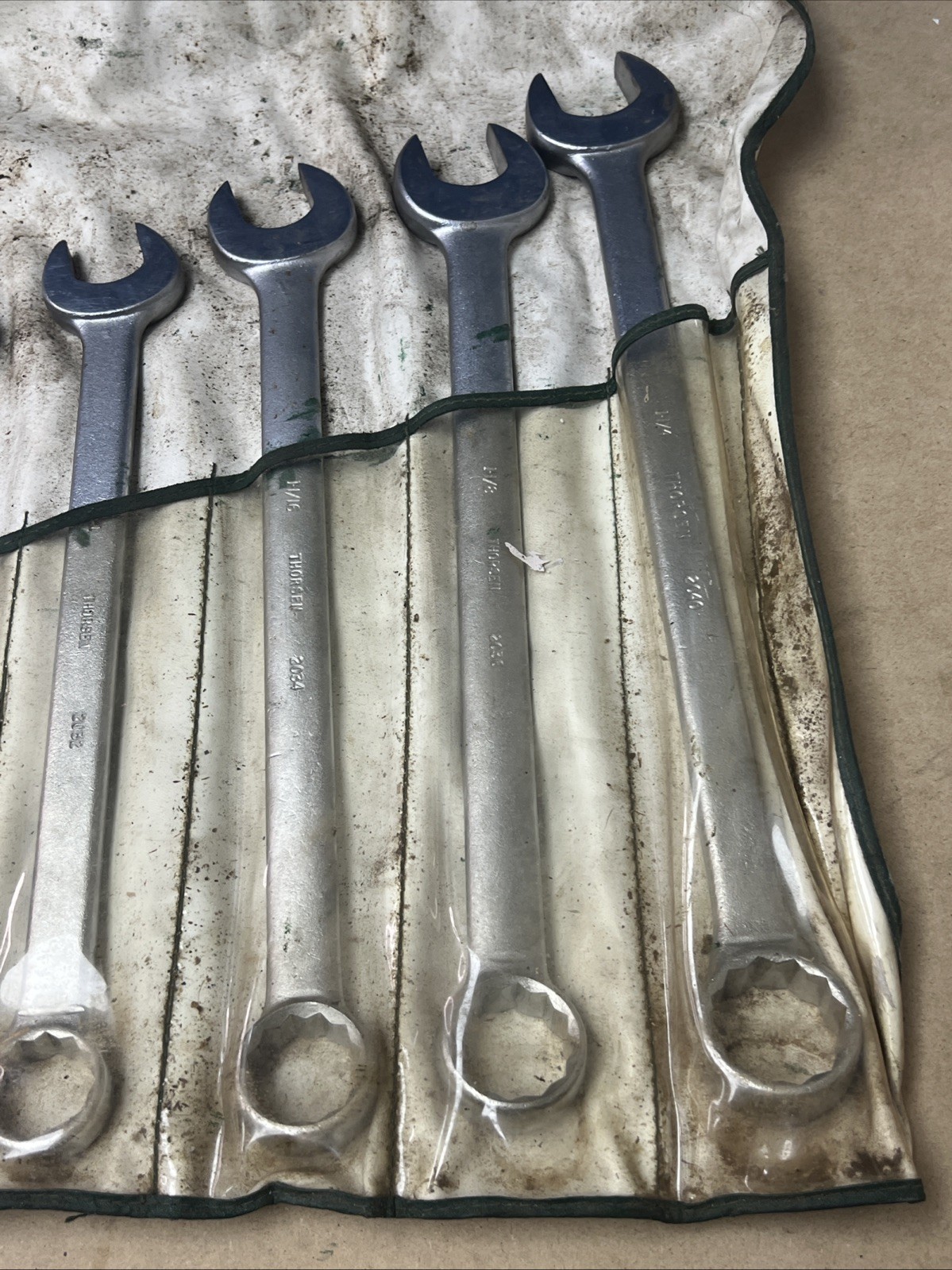 Thorsen Set No. BOE-14 Socket Wrenches Missing 4 Wrenches
