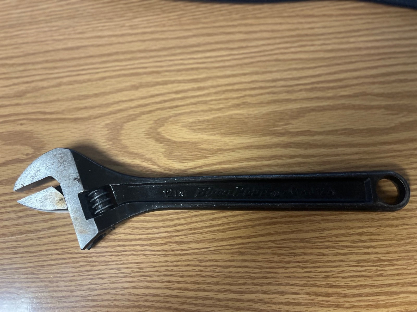 BLUE POINT GAJ12A – 12″ OR 300MM ADJUSTABLE WRENCH – INDUSTRIAL FINISH – LOC#47