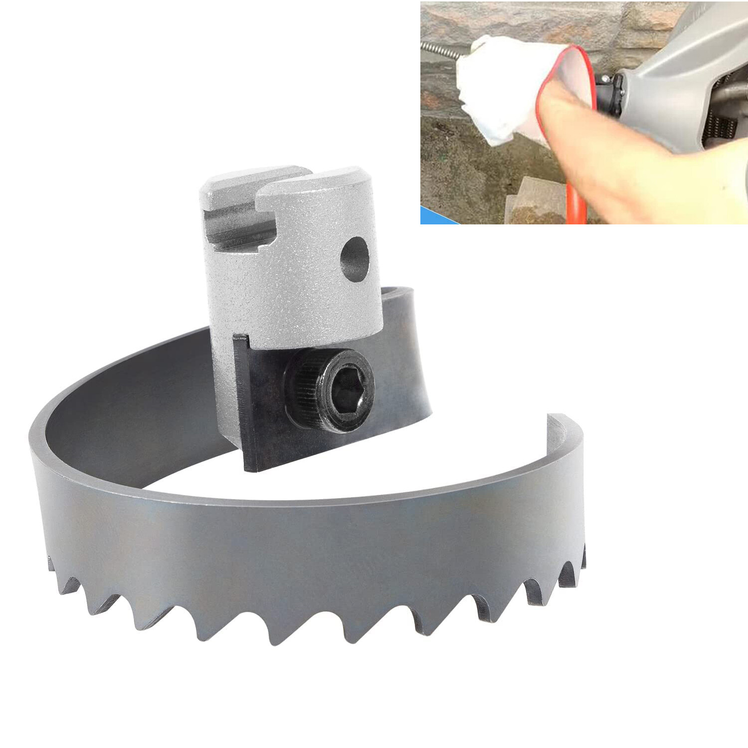 2″ Spiral Cutter 63025 T-209 Fit for Ridgid K-50 K-400 Drum & Sectional Machines