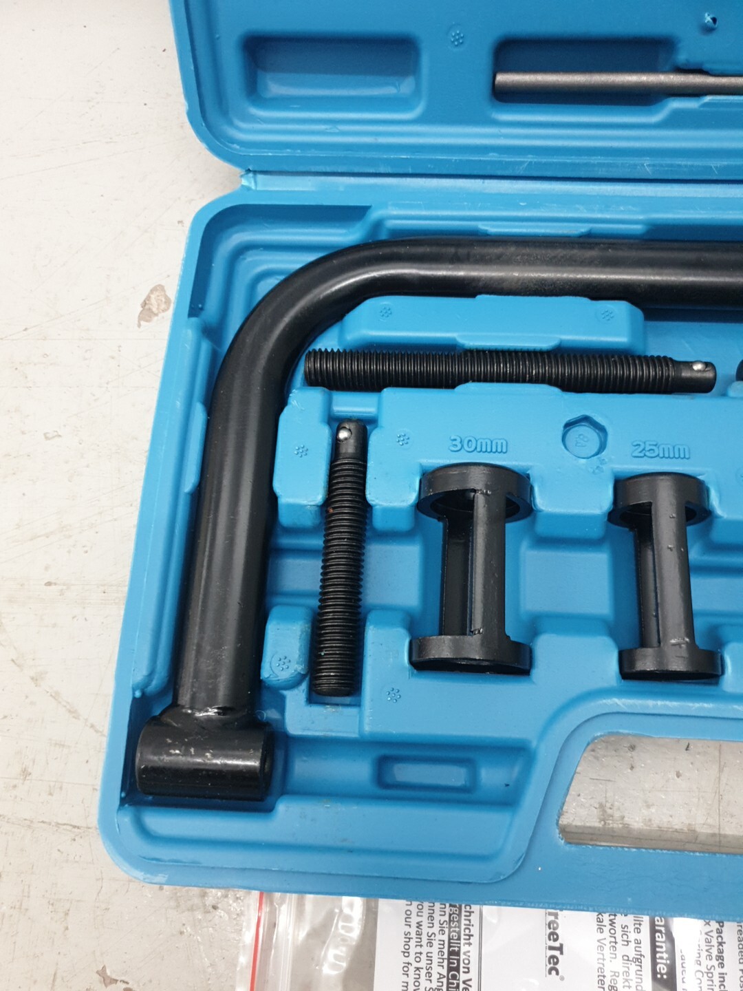 FreeTec 10pcs Valve Spring Compressor Automotive Tool Set Repair Tool for Auto