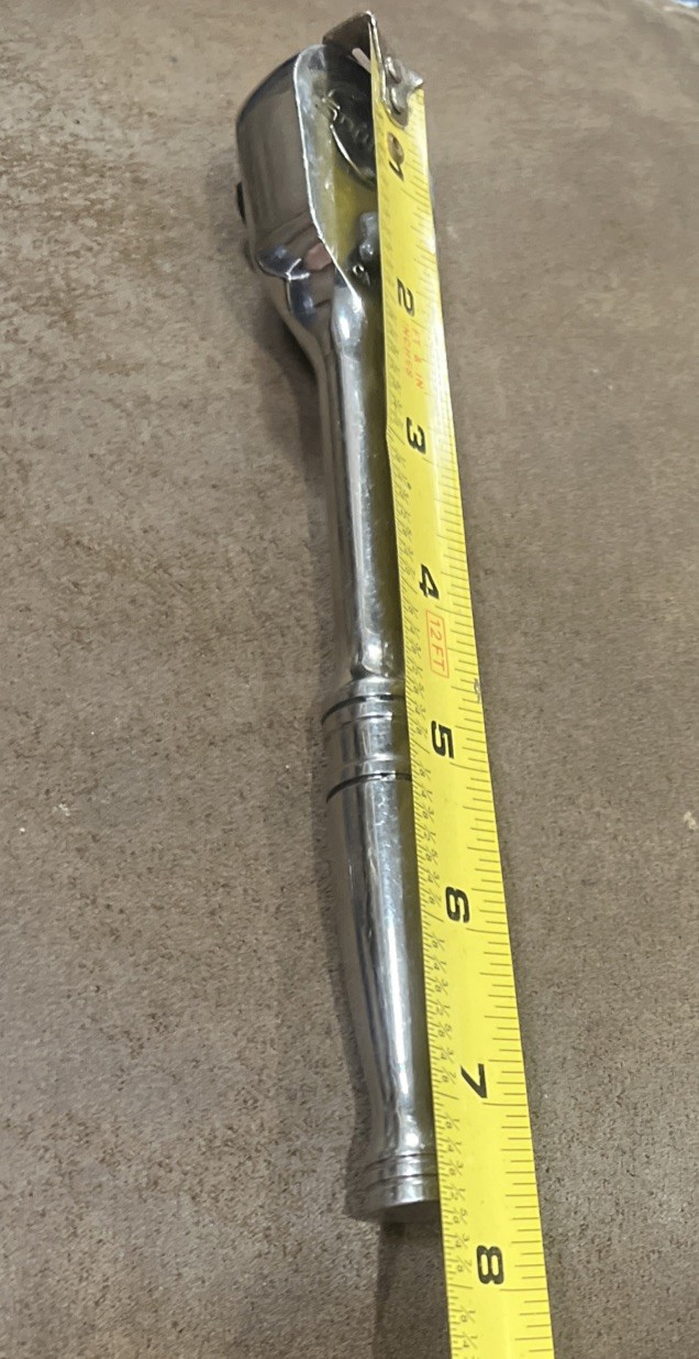 Snap-On 3/8″ Drive Dual F80® Technology Standard Handle Ratchet (7.5” Long)