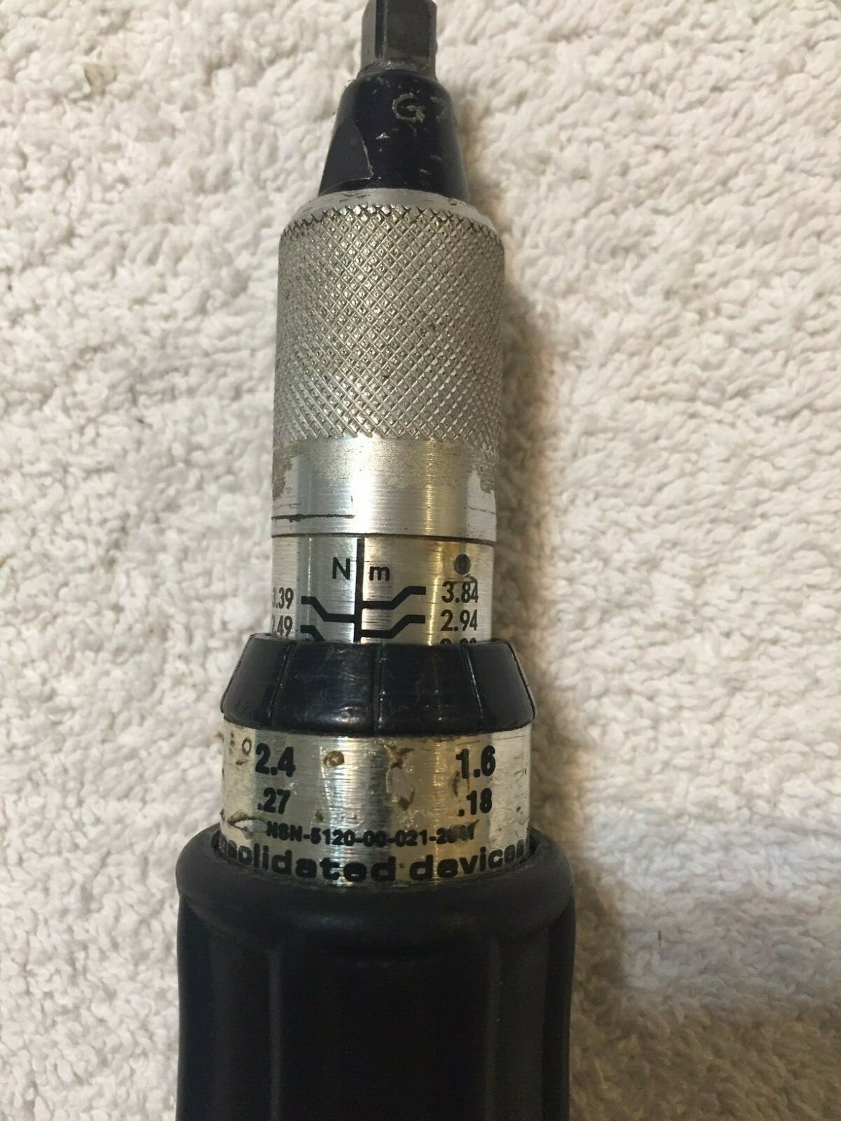 Adjustable Torque Screwdriver 361SM Consolidated Devices – used