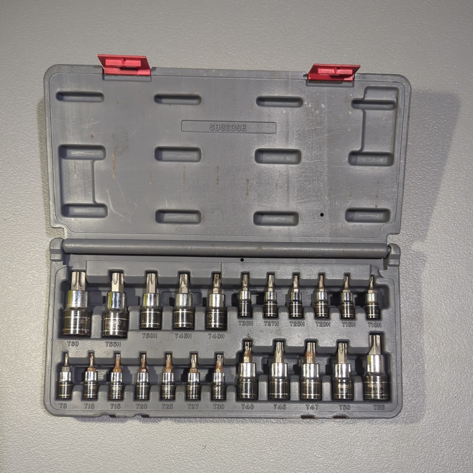 Matco Torx Set silver eagle tamper and regular.