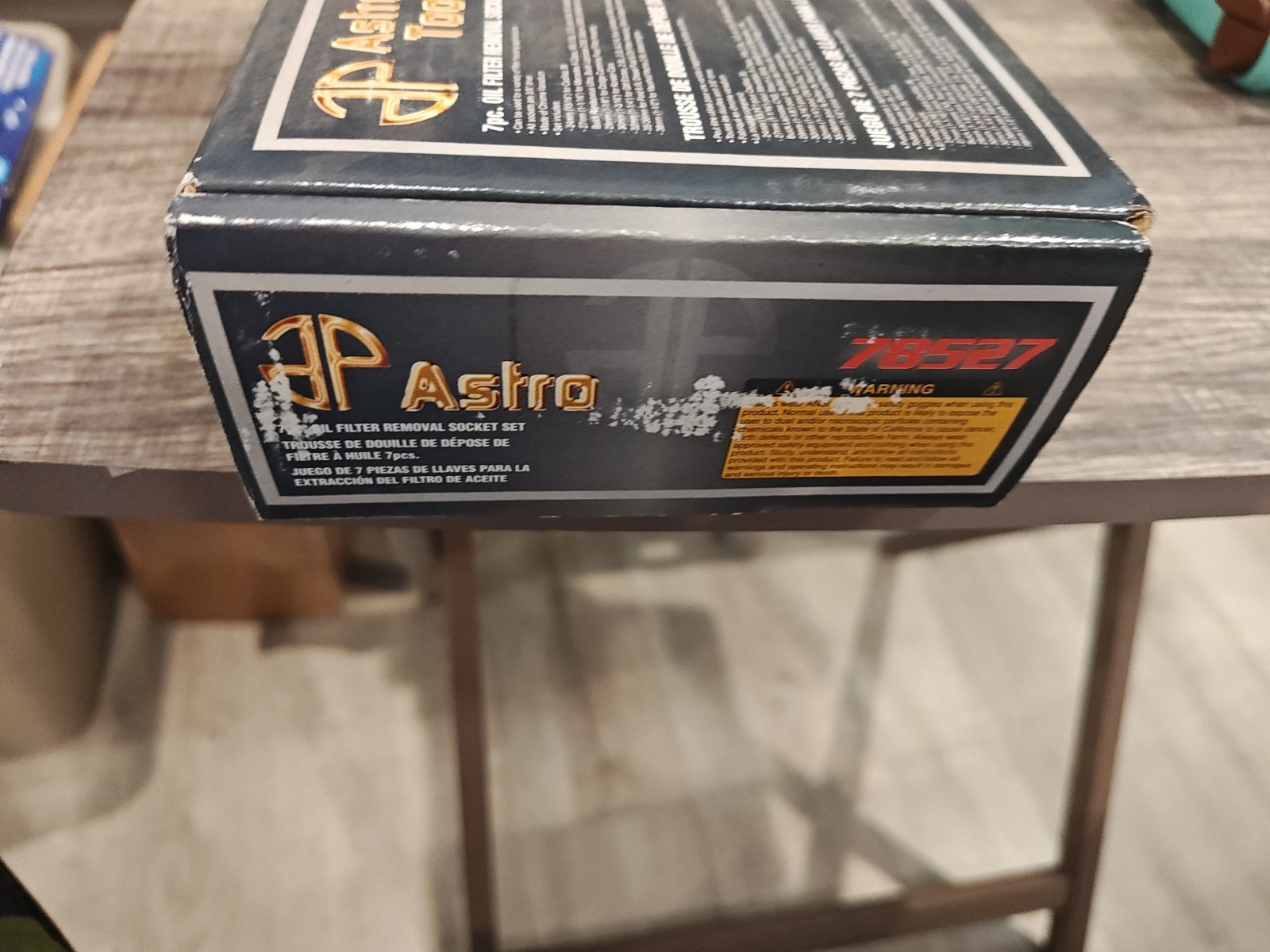 Astro Pneumatic 7 Piece Oil Filter Removal Socket Set 3/8″ Drive 24mm-38mm NEW