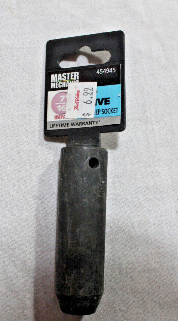7/16in. 6 POINT 1/2in. DRIVE IMPACT DEEP WALL SOCKET